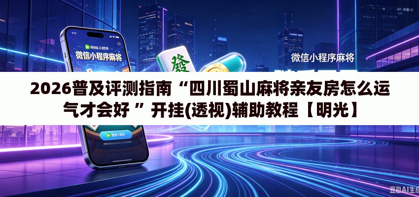 2026普及评测指南“四川蜀山麻将亲友房怎么运气才会好 ”开挂(透视)辅助教程【明光】